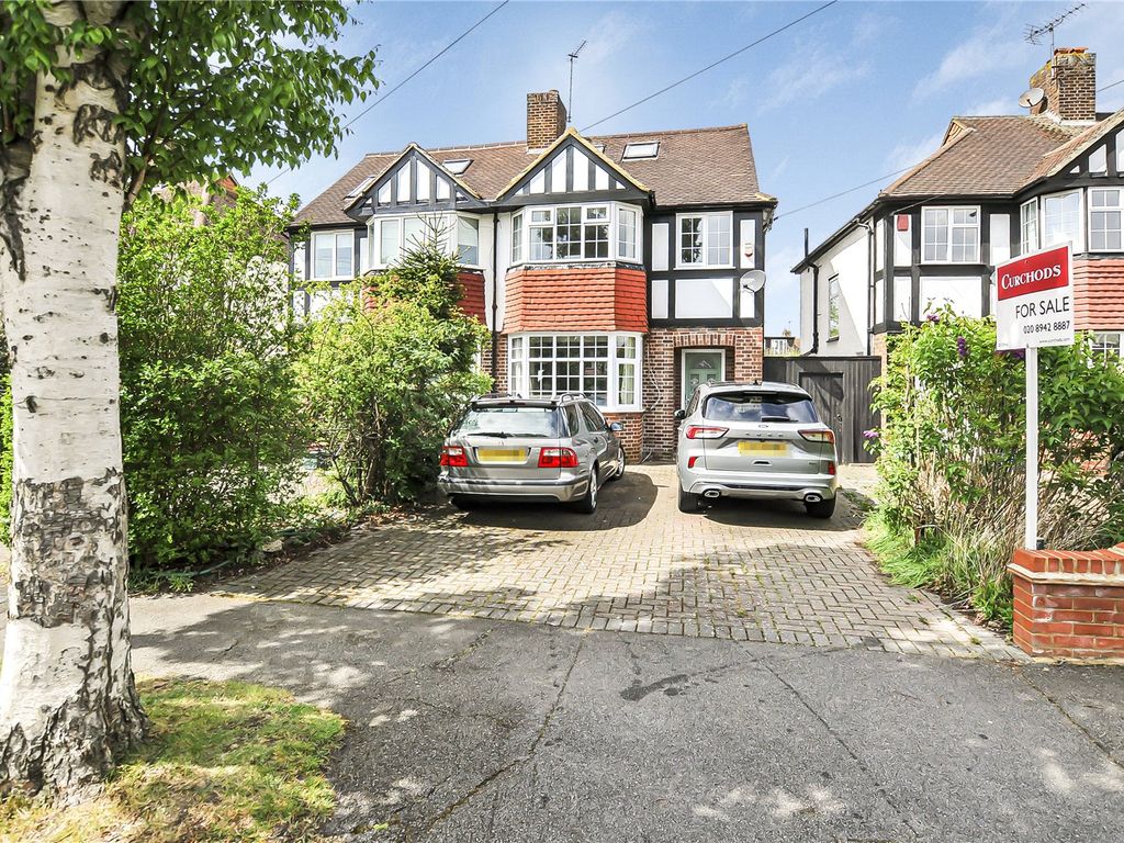 4 bed semidetached house for sale in Ancaster Crescent, New Malden KT3