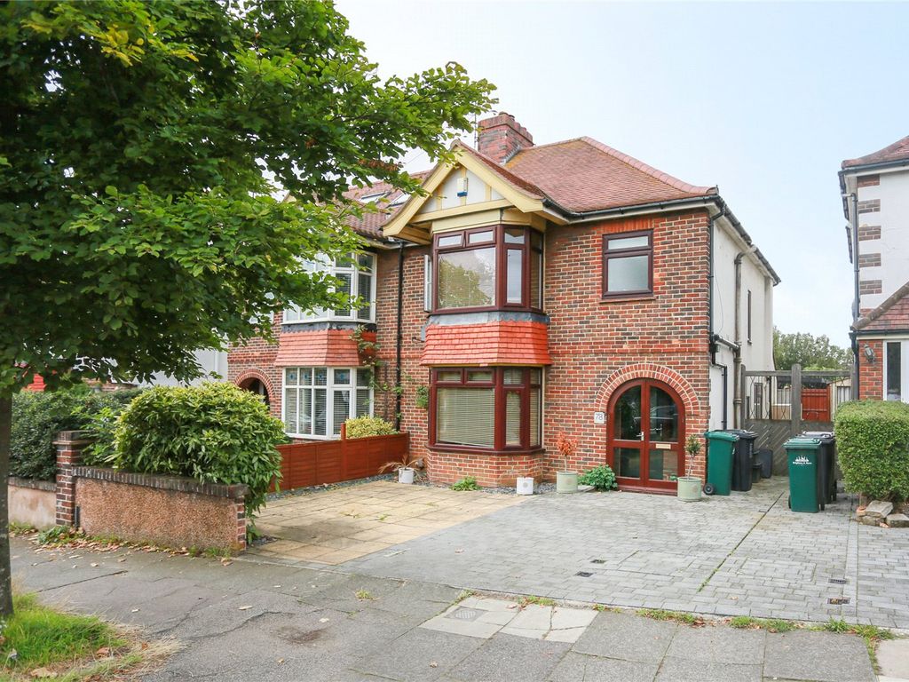 3 bed semidetached house for sale in Nevill Road, Hove, East Sussex
