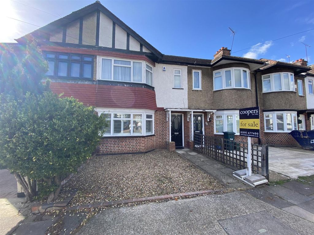 3 bed terraced house for sale in Dulverton Road, Ruislip Manor, Ruislip
