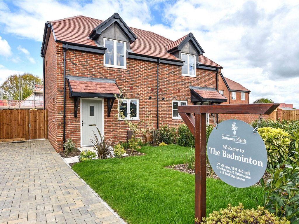 New home, 2 bed semidetached house for sale in Summer Fields, Summer