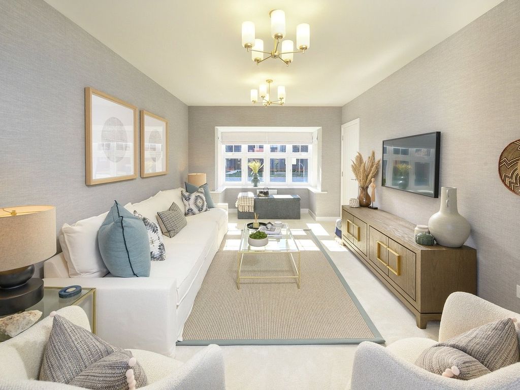 New home, 4 bed detached house for sale in Badsell Road, Paddock Wood