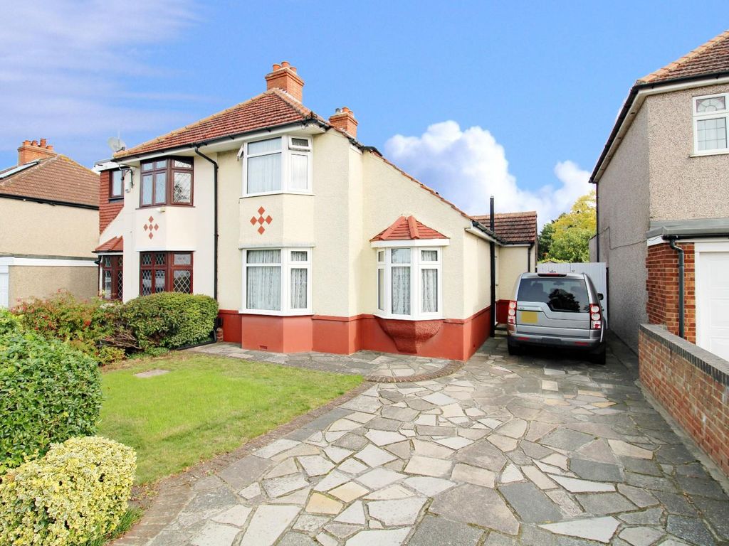 3 bed semidetached house for sale in Long Lane, Bexleyheath DA7, £