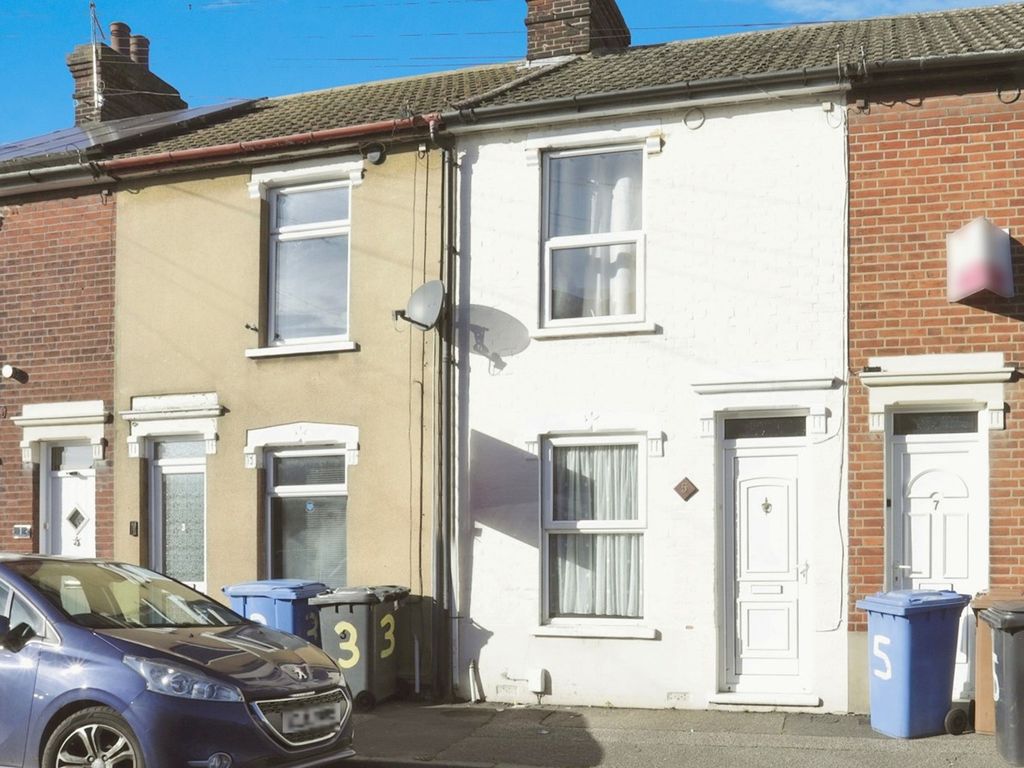 3 bed terraced house for sale in Kingston Road, Ipswich IP1, £165,000 Zoopla