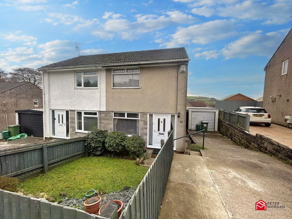 2 bed semidetached house for sale in Heol Seward, Beddau, Yorkdale
