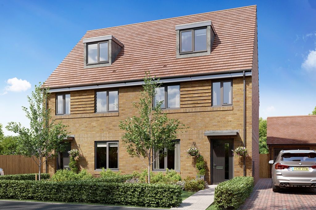 New home, 4 bed detached house for sale in "The Elliston Plot 24" at