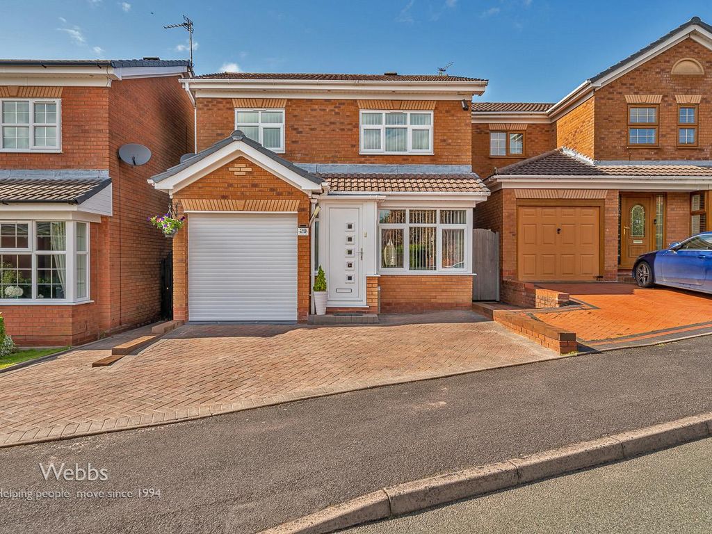 3 bed detached house for sale in Foxfields Way, Huntington, Cannock