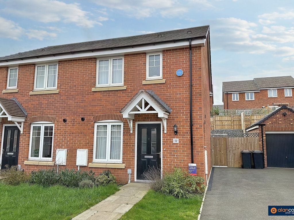 3 bed semi-detached house for sale in Wakem Close, Galley Common ...