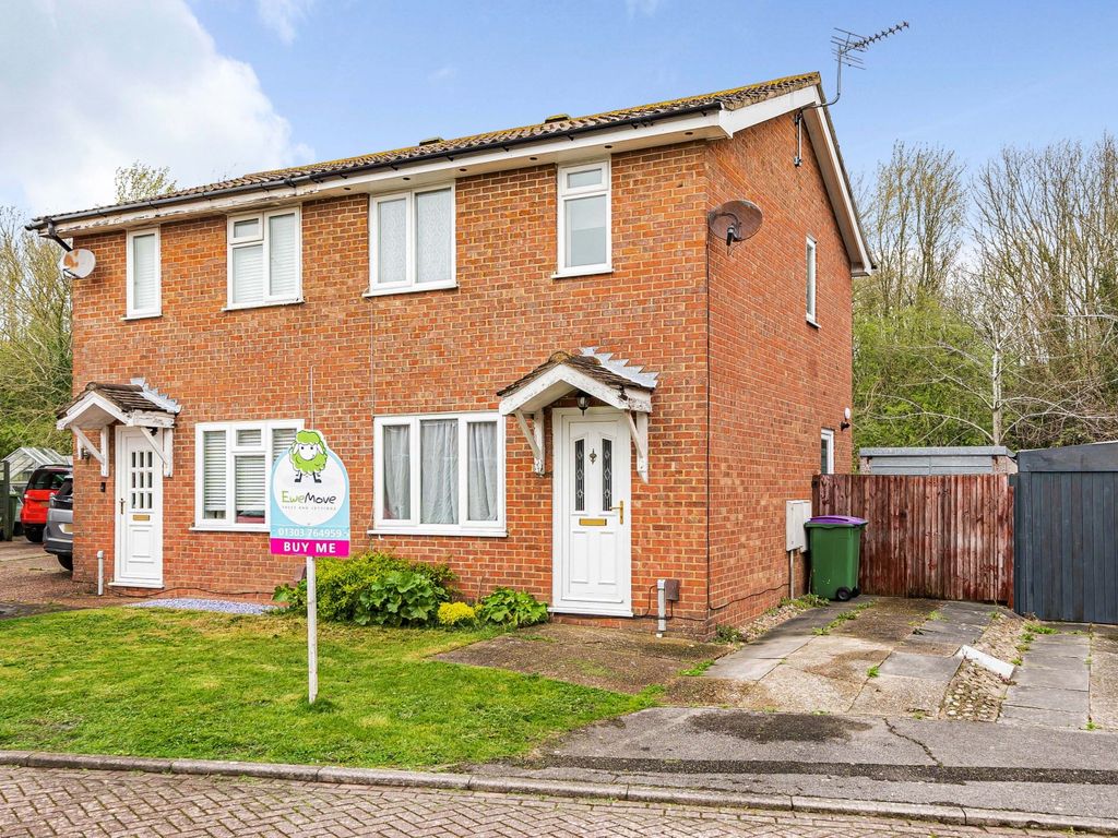 2 bed semidetached house for sale in Firs Lane, Folkestone CT19, £