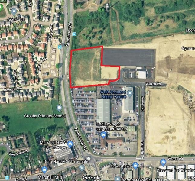 2 Acre Development Site Normanby Road, Scunthorpe, North Lincolnshire DN15  
