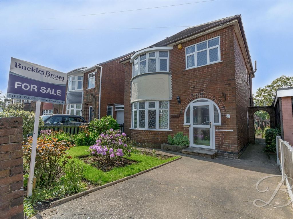 3 bed detached house for sale in Hillsway Crescent, Mansfield NG18, £