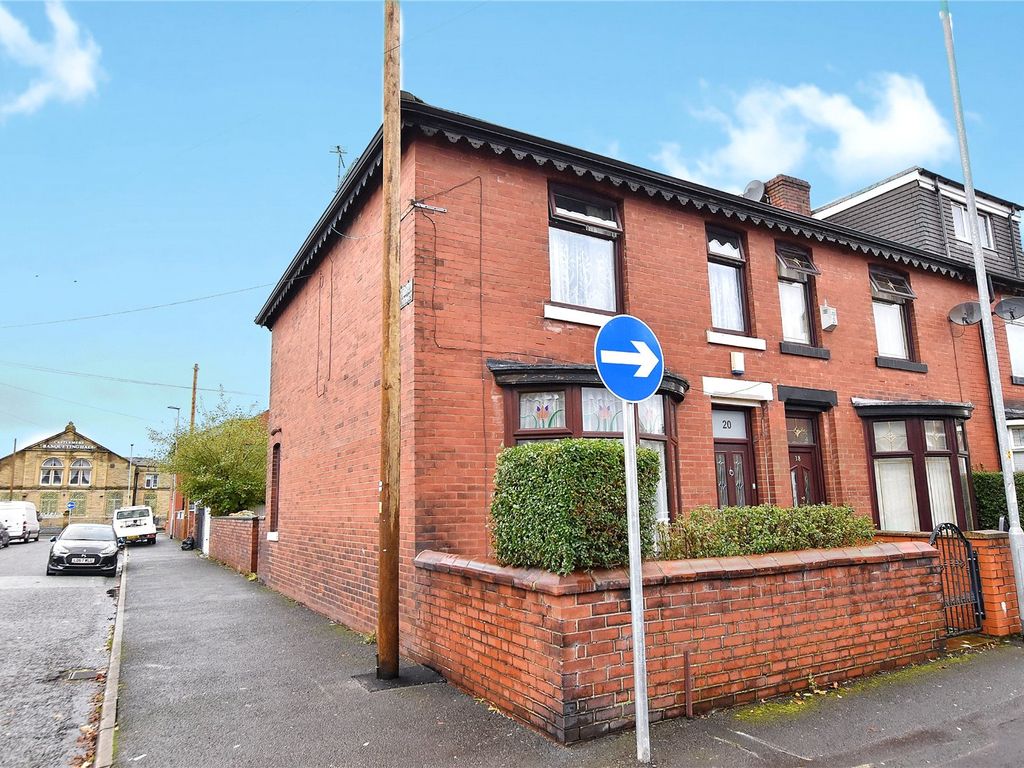 3 bed end terrace house for sale in Mere Street, Rochdale, Greater