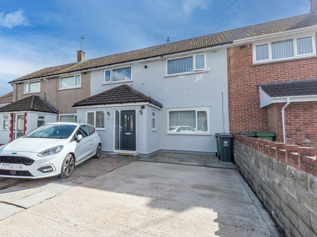 3 bed terraced house for sale in Uphill Road, Llanrumney, Cardiff. CF3