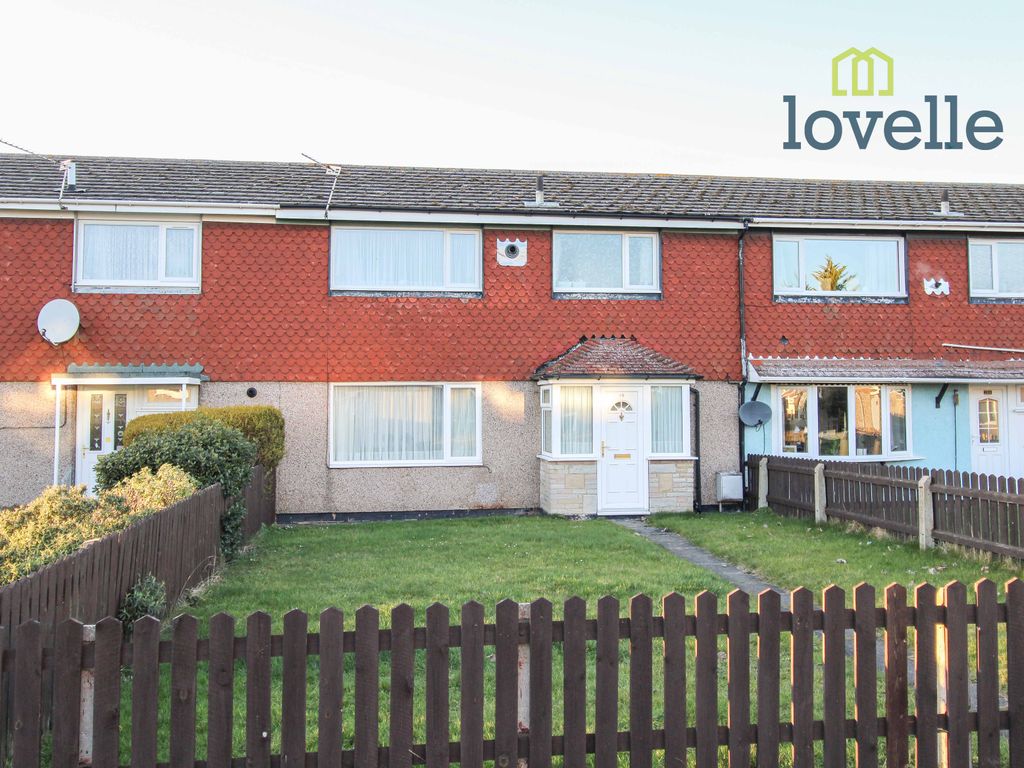 3 bed terraced house for sale in Melrose Way, Willows, Grimsby DN37