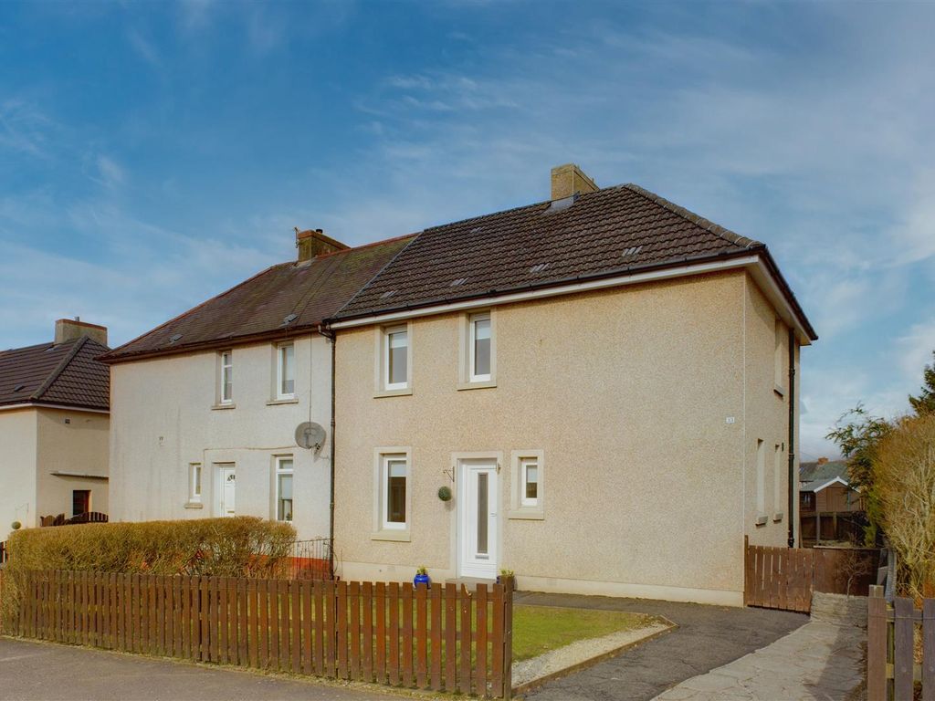 3 bed semidetached house for sale in Park Drive, Newmains, Wishaw ML2