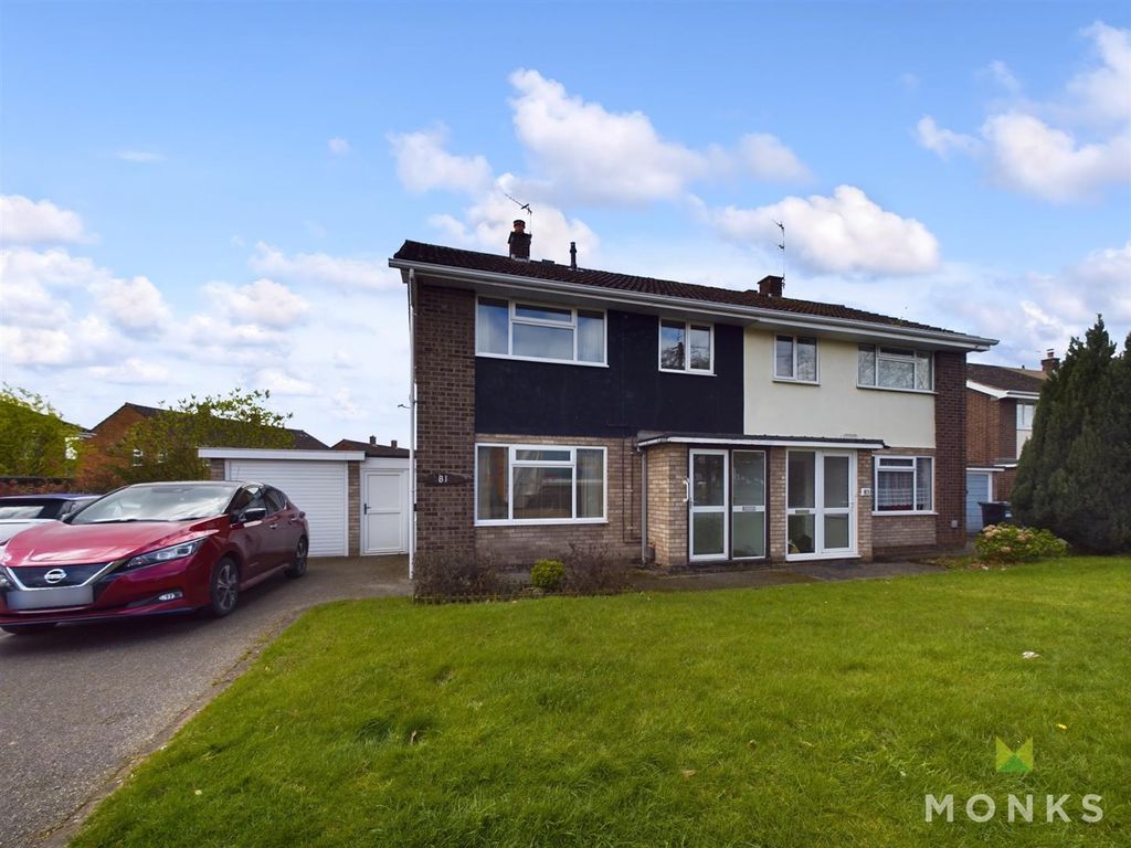 3 bed semidetached house for sale in Mount Pleasant Road, Shrewsbury