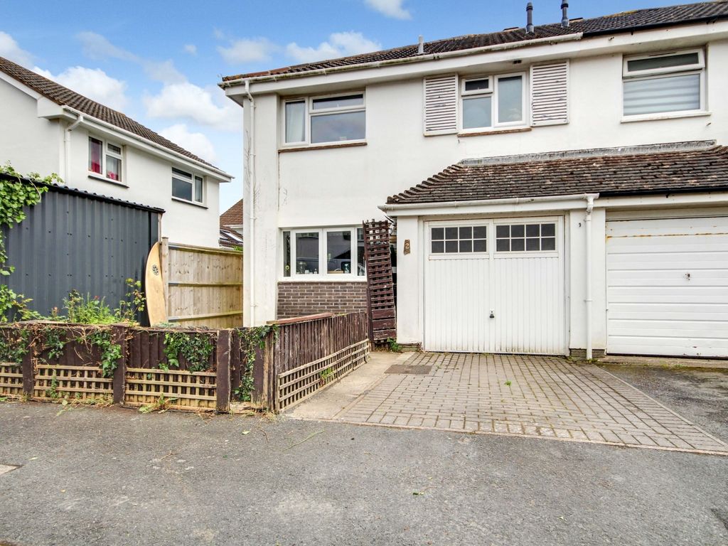 3 bed semidetached house for sale in Velator Drive, Velator, Braunton
