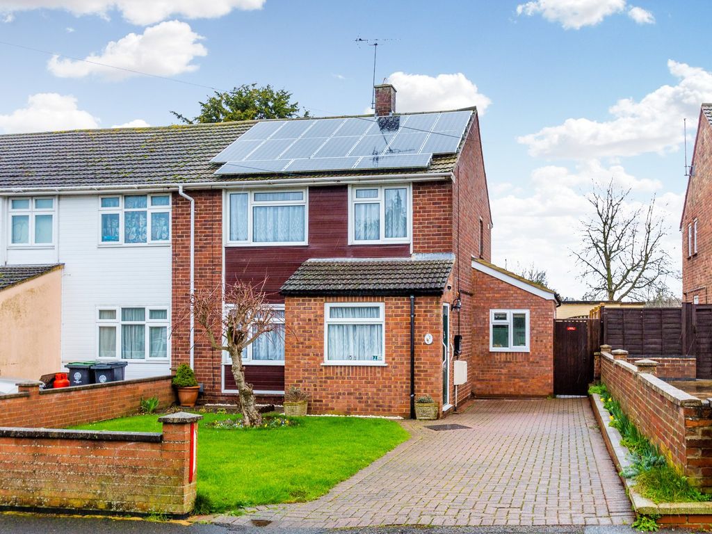 2 bed semidetached house for sale in Grafton Road, Rushden NN10, £