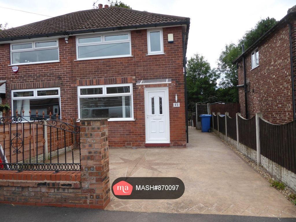 2 bed semidetached house to rent in Annable Road, Bredbury, Stockport