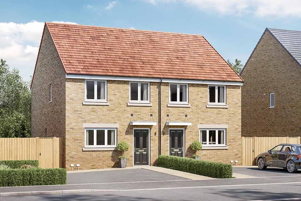 New home, 3 bed property for sale in "The Marlow" at Beacon Lane