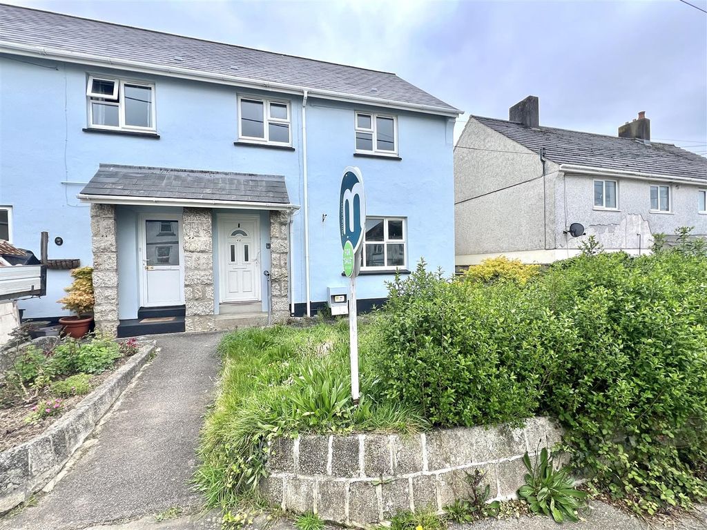3 bed semidetached house for sale in Bobs Road, St. Blazey, Par PL24