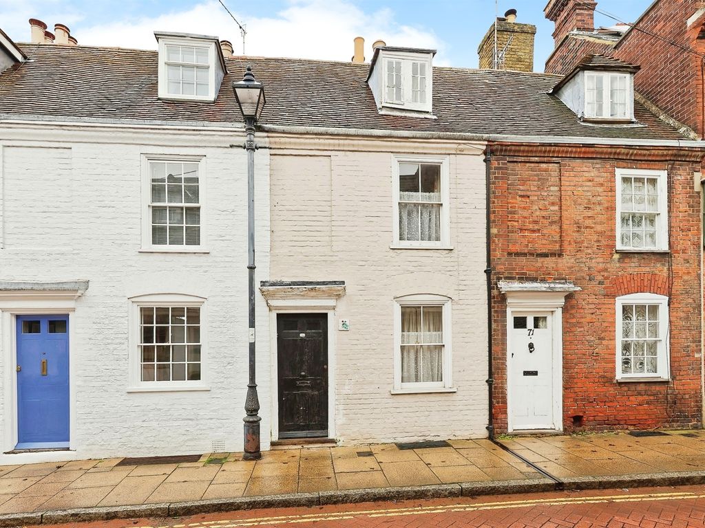 2 bed terraced house for sale in West Street, Faversham ME13, £230,000