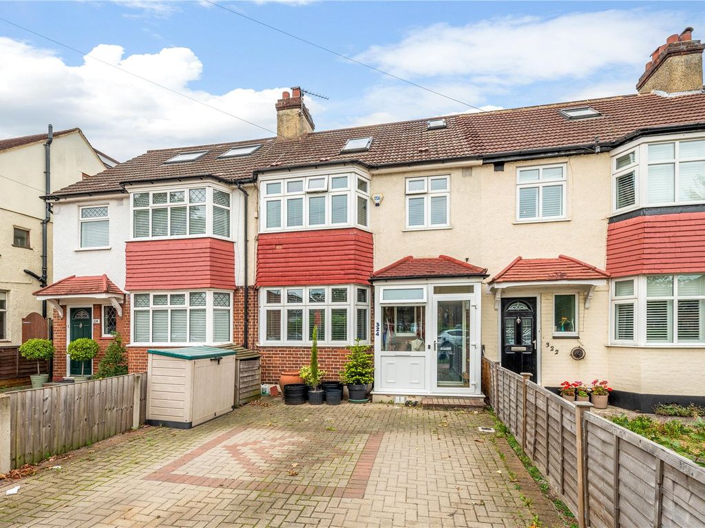 4 bed terraced house for sale in Eden Park Avenue, Beckenham BR3, £