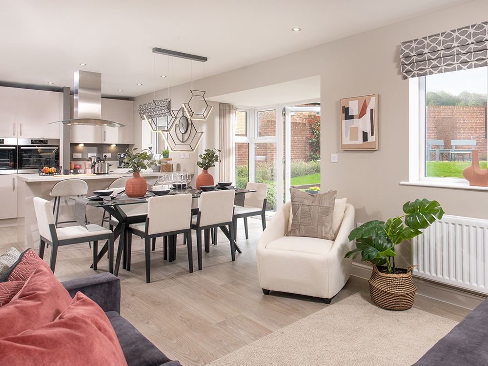 New home, 4 bed detached house for sale in "Hewson" at Dowbridge