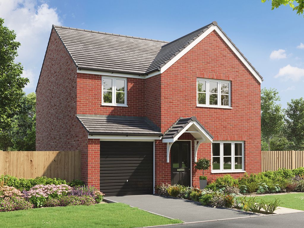 New home, 4 bed detached house for sale in "The Roseberry" at Whitney