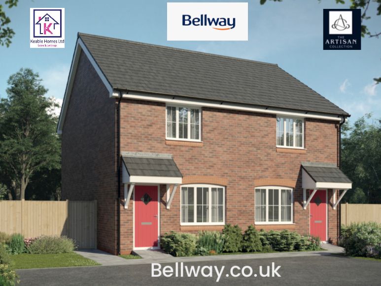 New home, 2 bed terraced house for sale in Pye Green Road, Hednesford