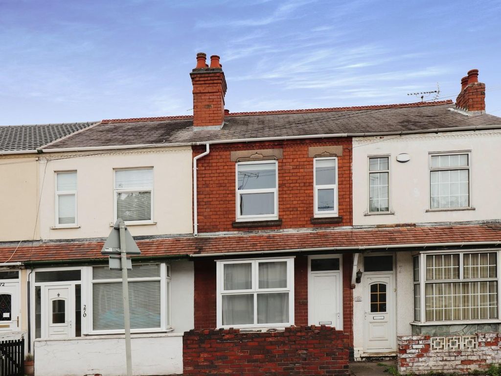 3 bed terraced house for sale in Smorrall Lane, Bedworth CV12, £160,000