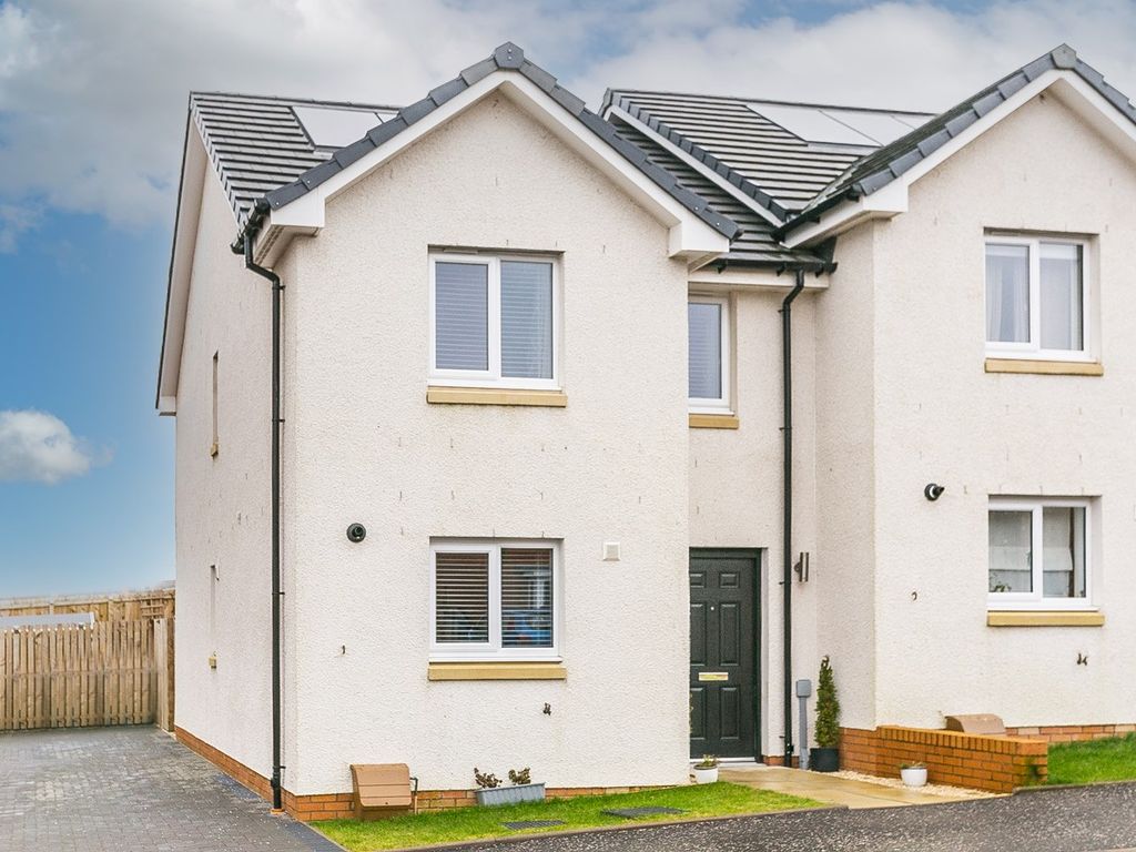 3 bed semidetached house for sale in Baird Drive, Bertramfarm, Shotts