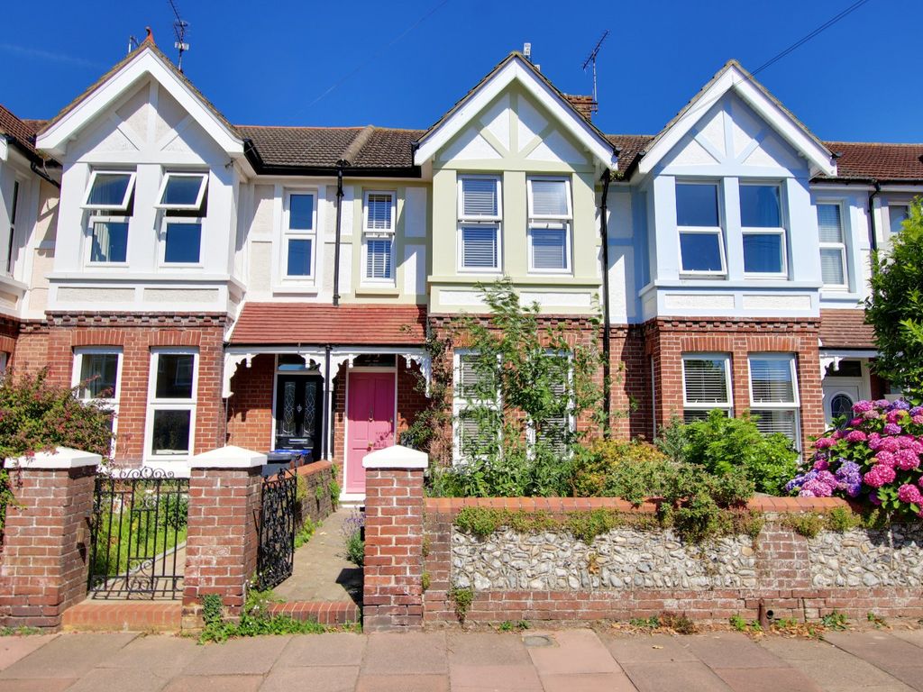 3 bed terraced house for sale in Woodlea Road, Tarring, Worthing, West