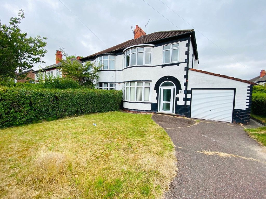 3 bed semidetached house for sale in Chester Road, Whitby, Ellesmere