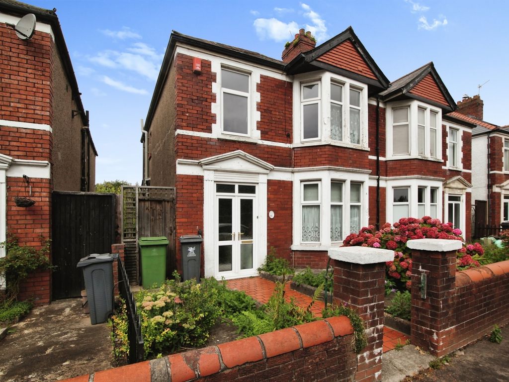 3 bed semidetached house for sale in Allensbank Road, Heath, Cardiff CF14, £340,000 Zoopla