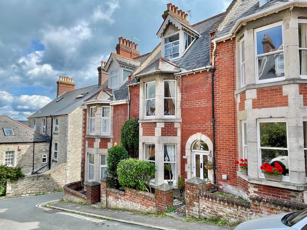 4 bed terraced house for sale in Exeter Road, Swanage BH19, £525,000