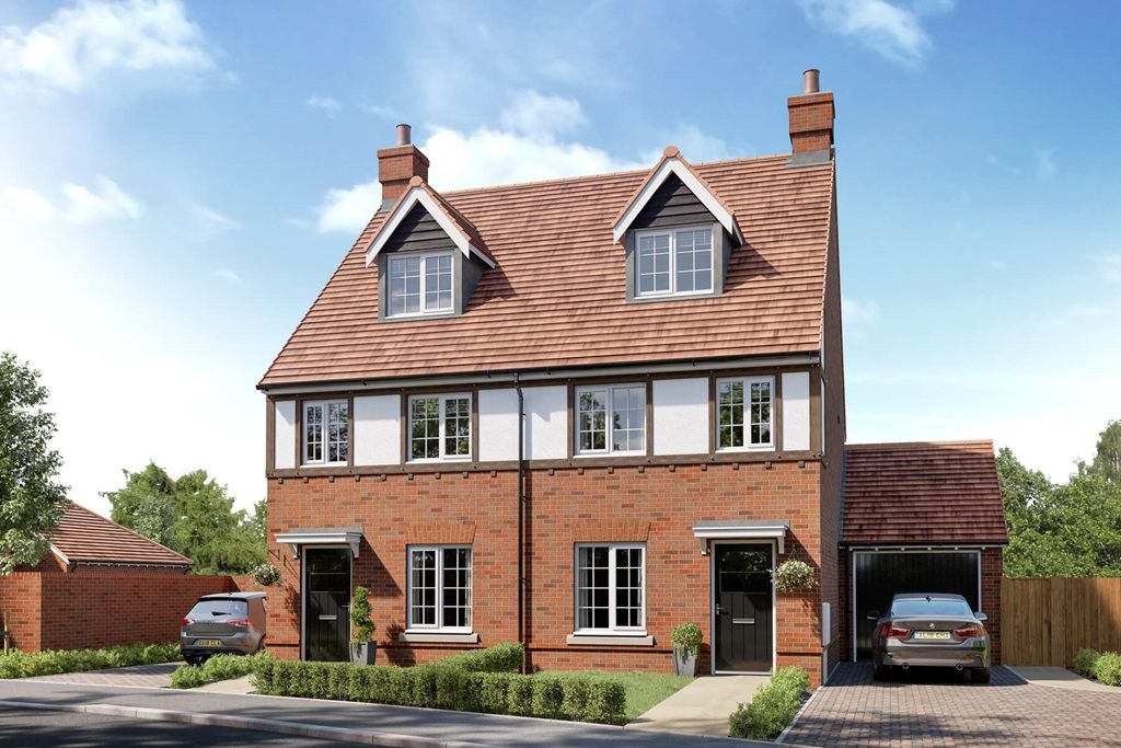 New home, 3 bed semidetached house for sale in "The Braxton Plot 63