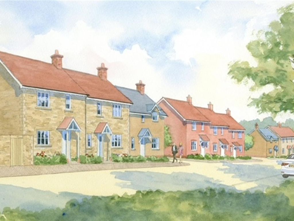 New home, 2 bed end terrace house for sale in Badgers Grove, Stalbridge