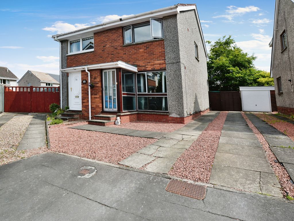 2 bed semidetached house for sale in Cairnwell Place, Dunfermline KY12