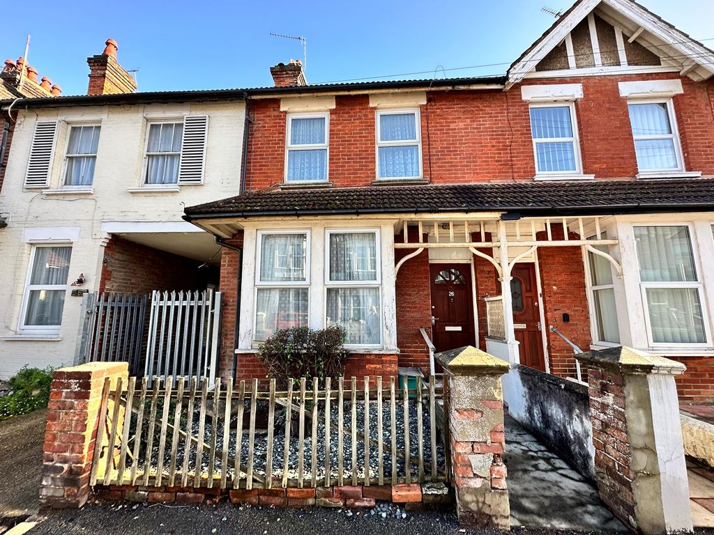 2 bed terraced house for sale in Reginald Road, BexhillOnSea TN39, £