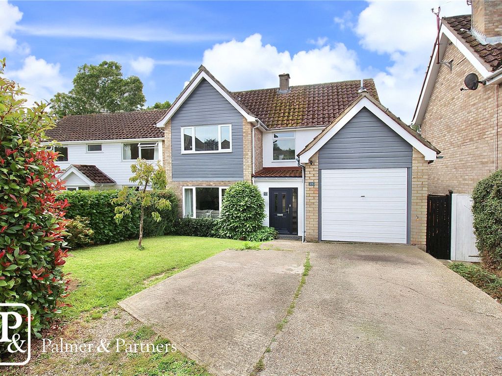 3 bed detached house for sale in Brook Hall Road, Boxford, Sudbury