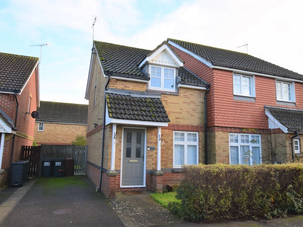 2 bed semidetached house for sale in Gordon Close, Ashford, Kent TN24