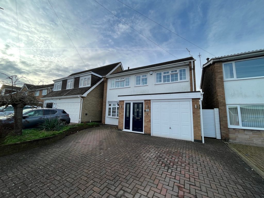4 bed detached house for sale in Barry Drive, Kirby Muxloe, Leicester