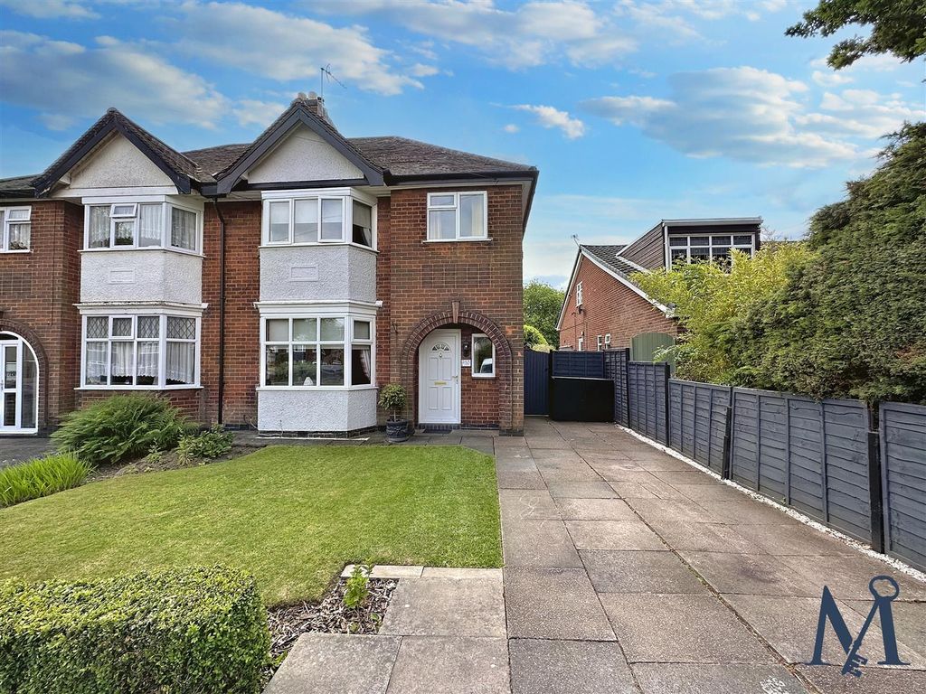 3 bed semidetached house for sale in Bardon Road, Coalville LE67 Zoopla