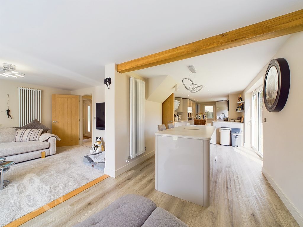 4 bed detached house for sale in White Villas, Silfield Road, Wymondham