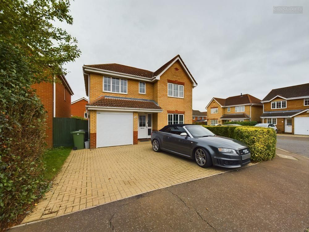 4 bed detached house for sale in Kedleston Road, Peterborough PE2, £