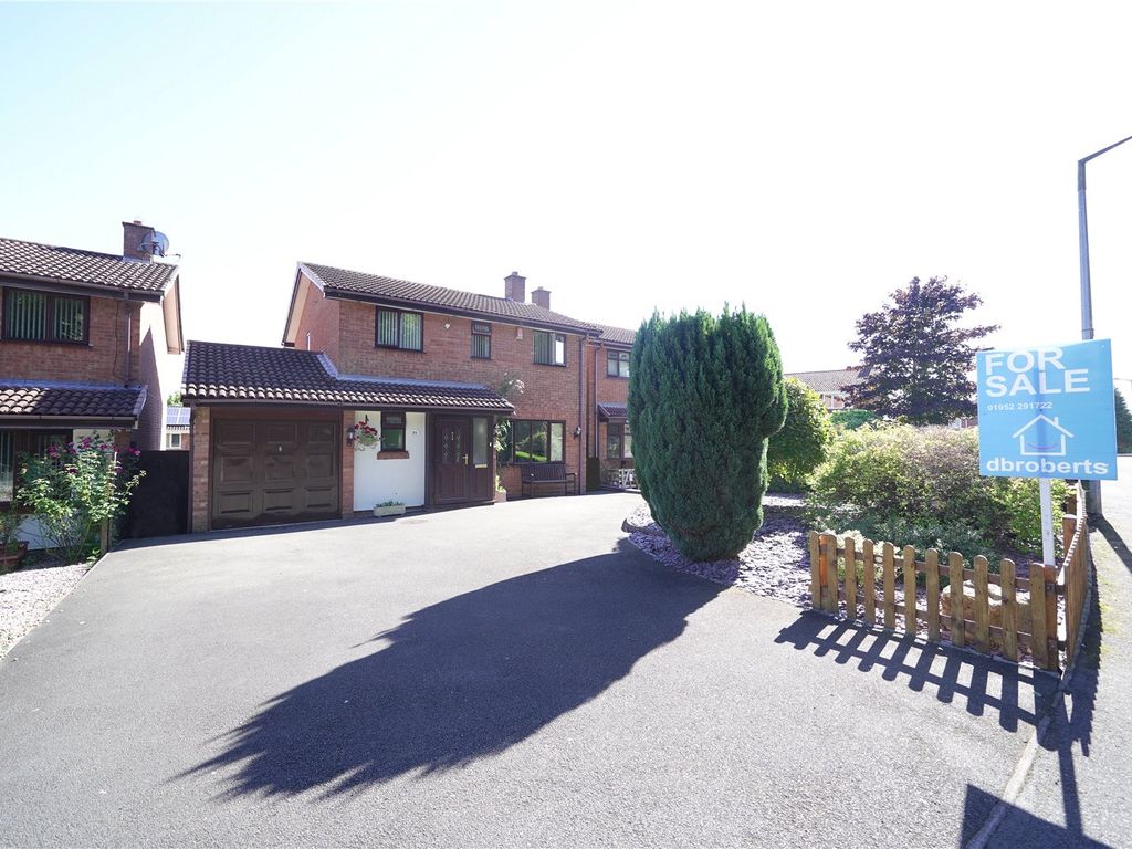 4 bed detached house for sale in Ludford Drive, Stirchley, Telford