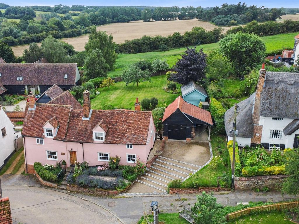 4 bed detached house for sale in Row View, The Street, Kersey IP7, £