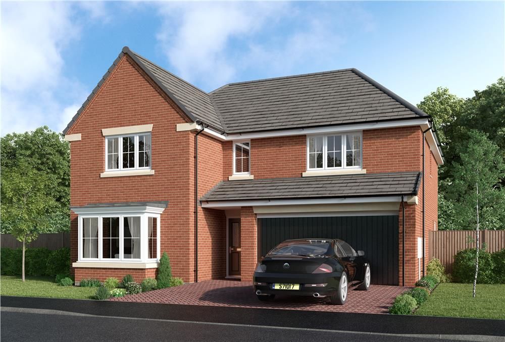 New home, 5 bed detached house for sale in "The Thetford" at Welwyn Road, Ingleby Barwick