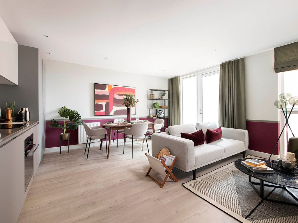 New home, 2 bed flat for sale in New Mansion Square, Battersea