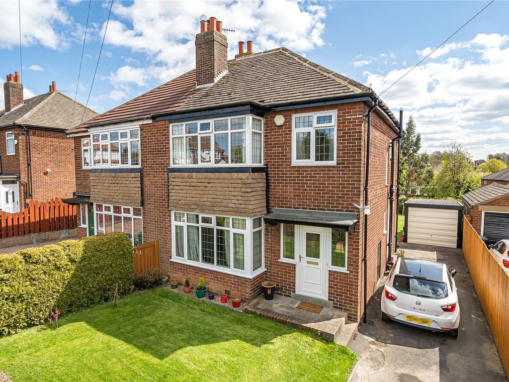 3 bed semidetached house for sale in Carr Manor Parade, Leeds, West